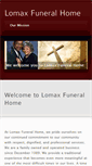 Mobile Screenshot of lomaxfuneralhome.com